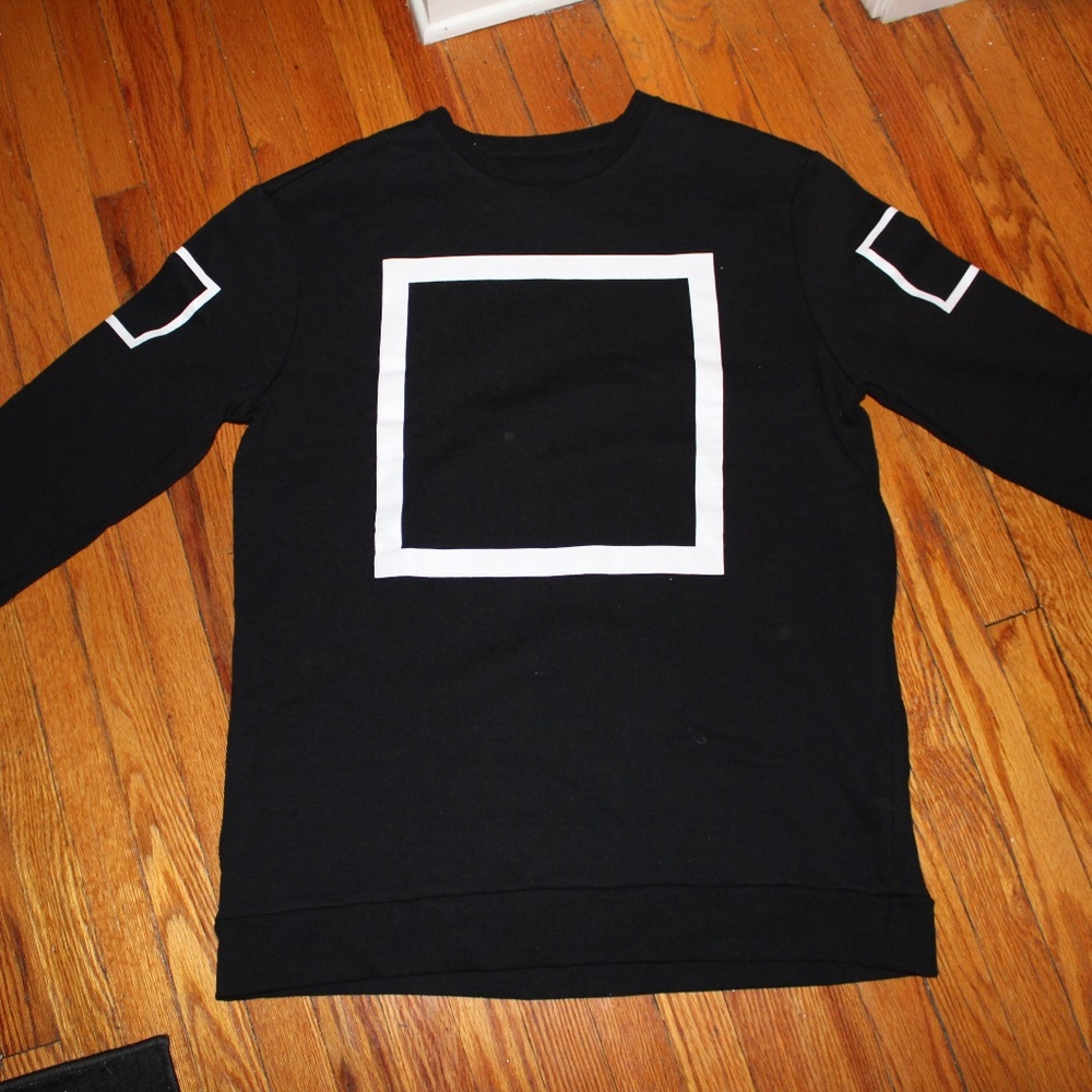 Black with Three White Squares